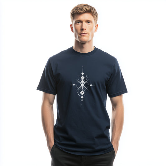Abstract Geometric Design Men's T-shirt product