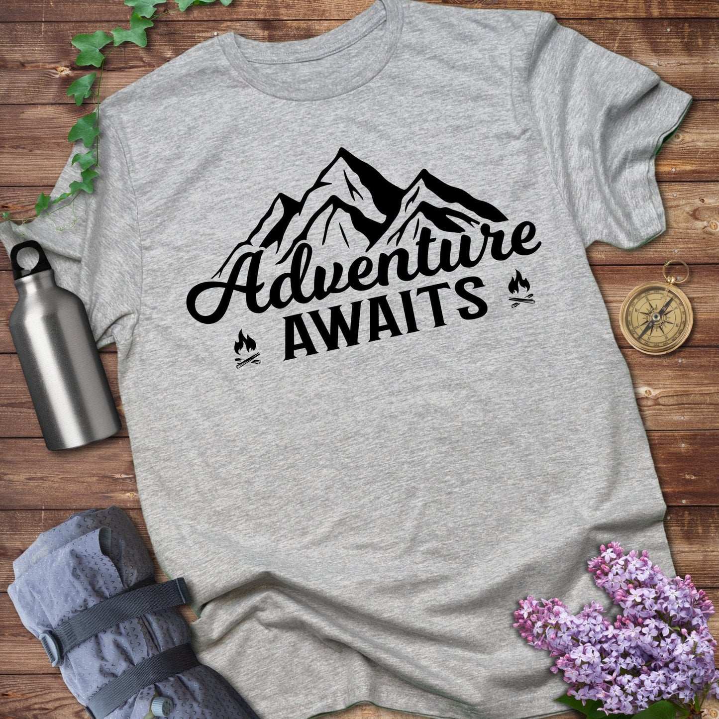 Adventure Awaits Graphic T-Shirt Unisex Casual Top product type