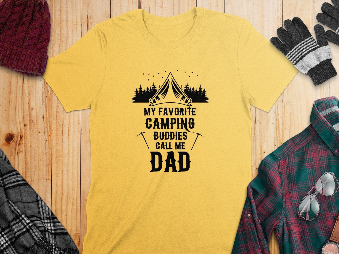 My Favorite Camping Buddies Call Me Dad T-shirt product