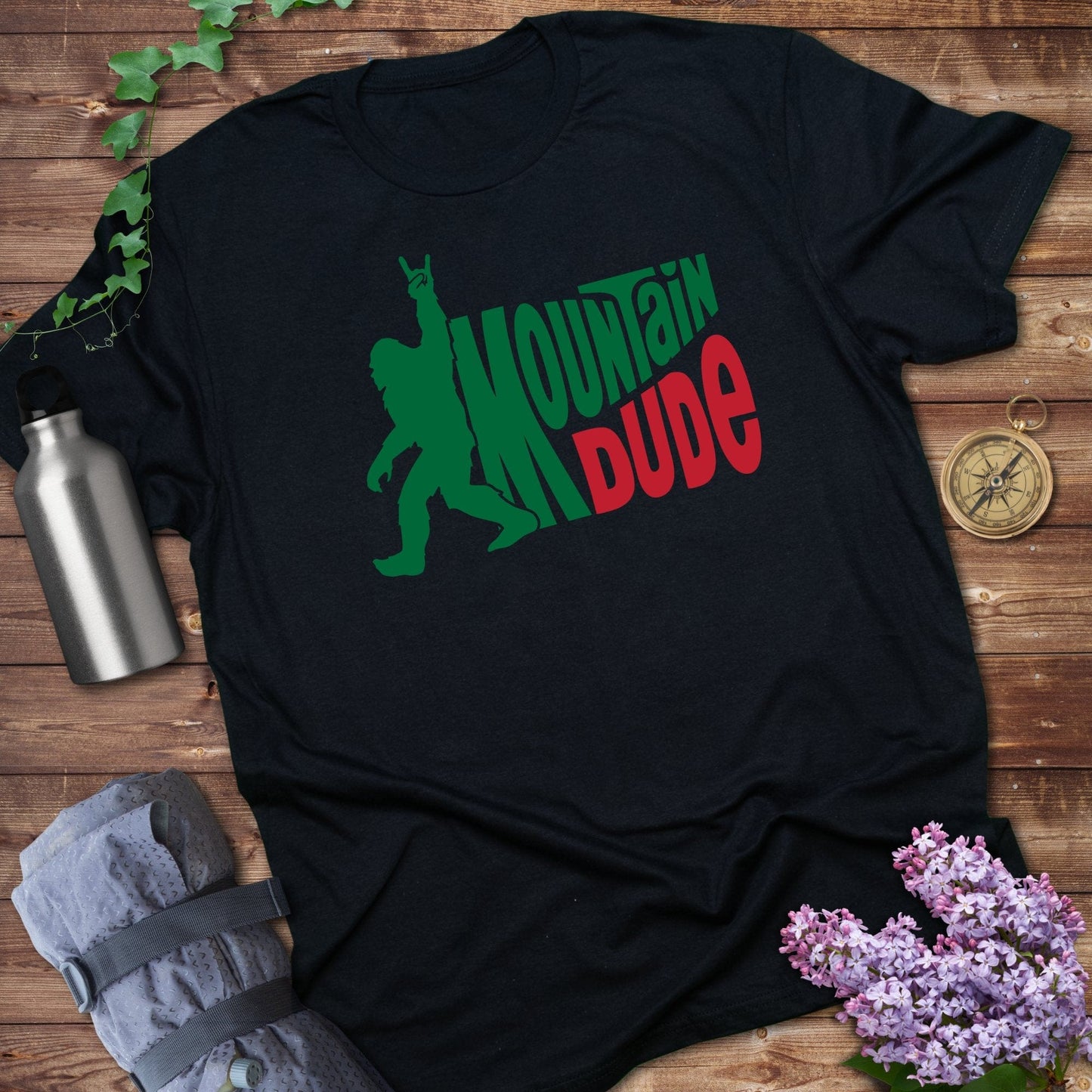 Mountain Dude Graphic Tee Funny T-shirt product type