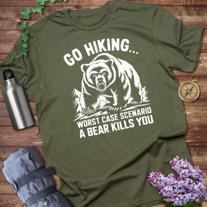 Go Hiking Worst Case Scenario A Bear Kills You product type