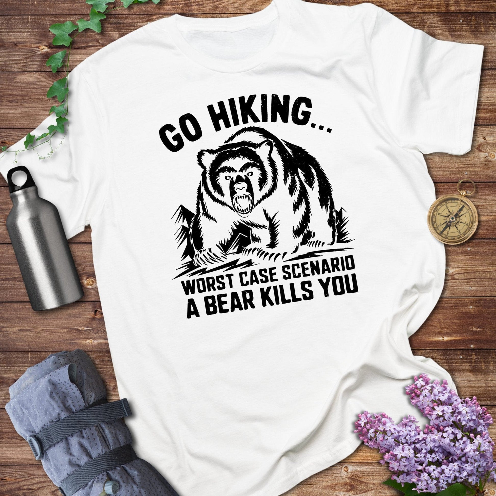 Go Hiking Worst Case Scenario A Bear Kills You product type