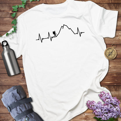 Pulse Line Mountain Biking Graphic Unisex T-shirt Product