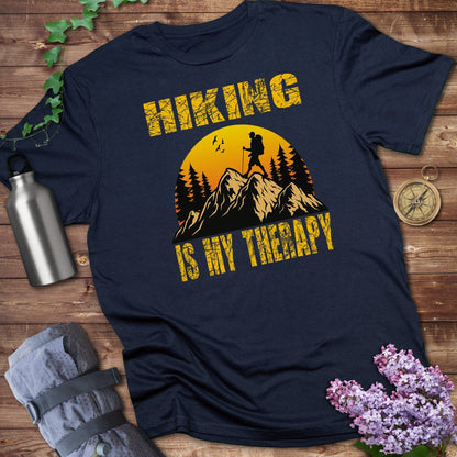 Hiking Is My Therapy Graphic T-shirt product
