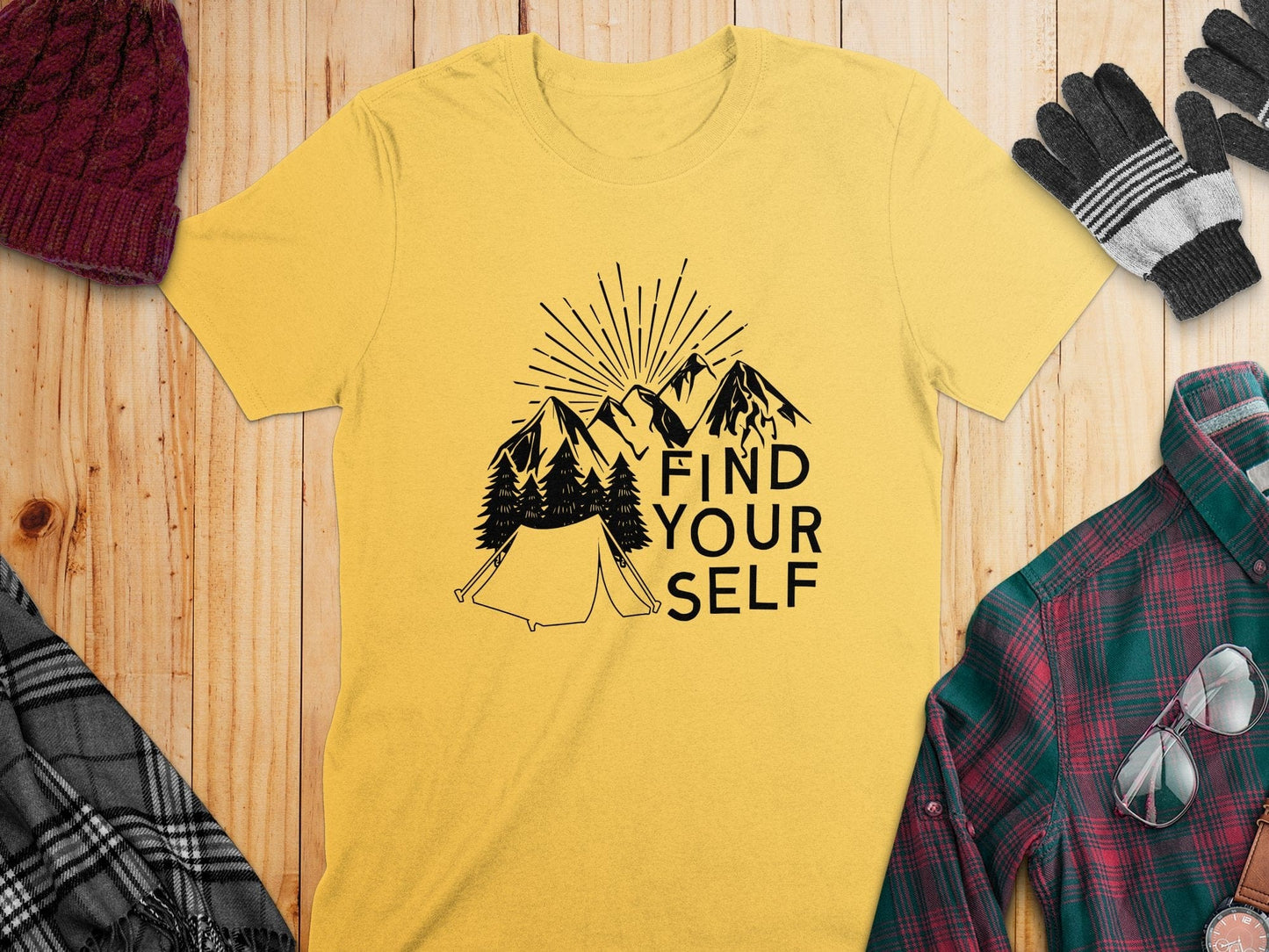 Find Yourself With Stylish Camping Shirt product