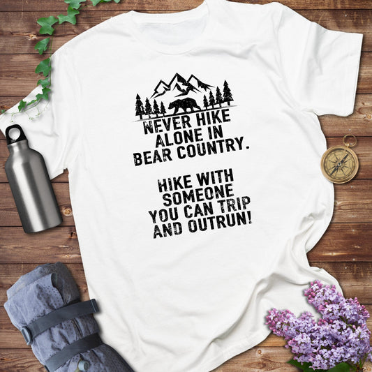 Never Hike Alone In Bear Country T-Shirt product type