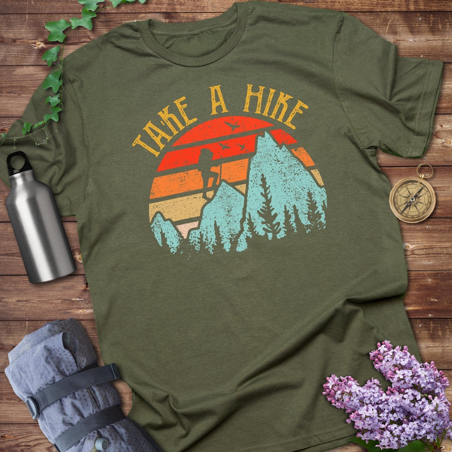 Take a Hike Scenic Mountain Climber T-Shirt product