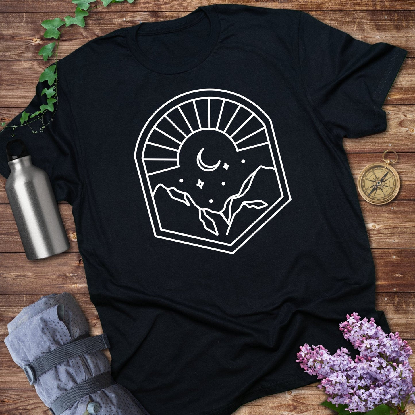 Minimalistic Wilderness NIght Tee