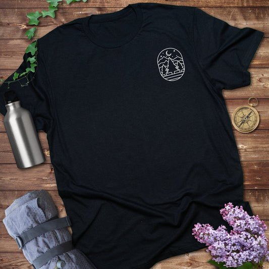 Wanderlust Line Art Tee