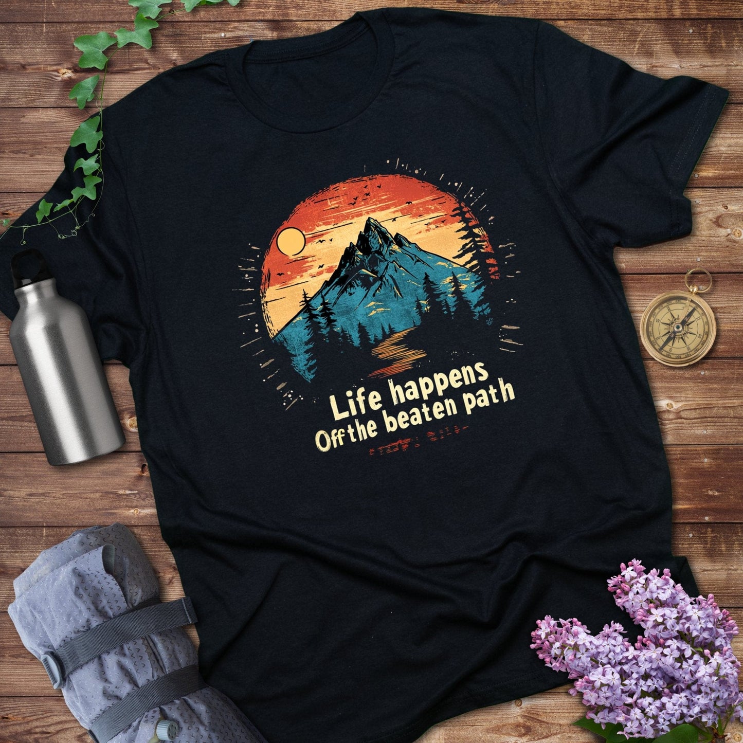 Life Happens Off The Beaten Path Tee