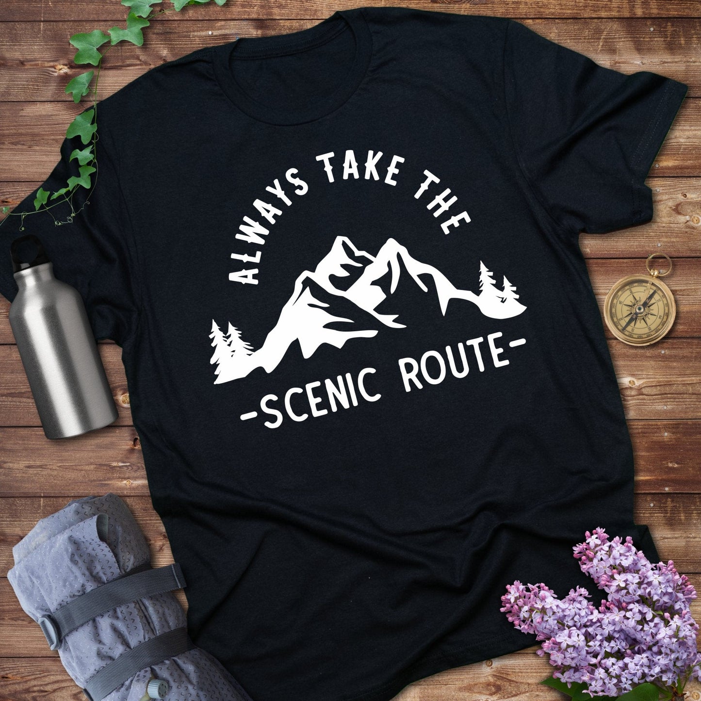 Always Take The Scenic Route Tee