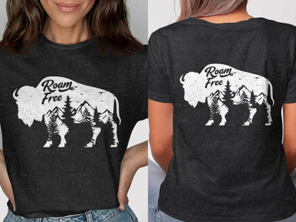 Roam Free Bison Tee