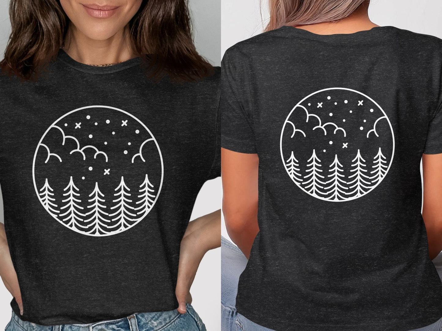 Wilderness Line Art Tee