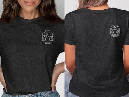 Wanderlust Line Art Tee