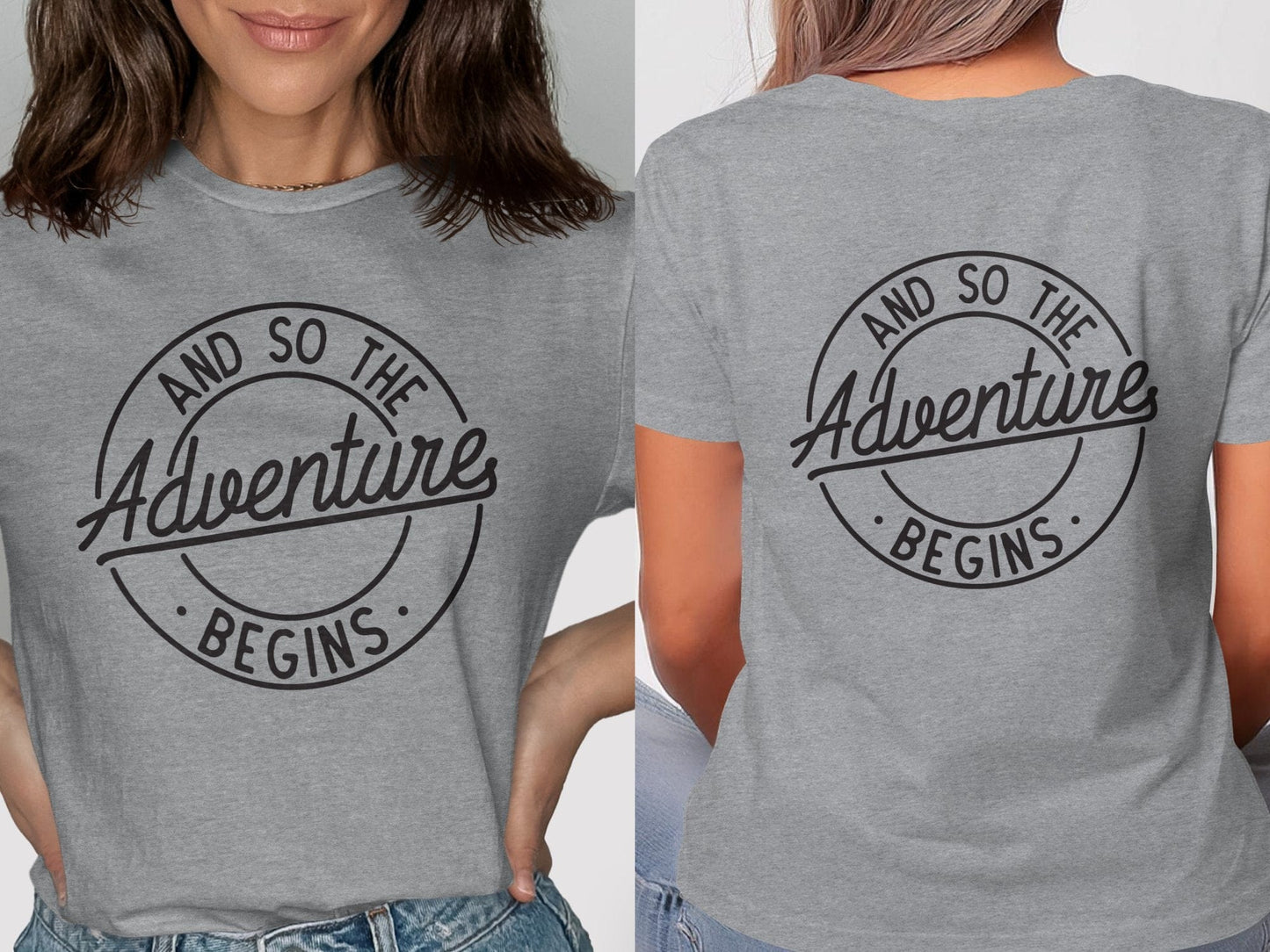 And so the adventure begins T-shirt
