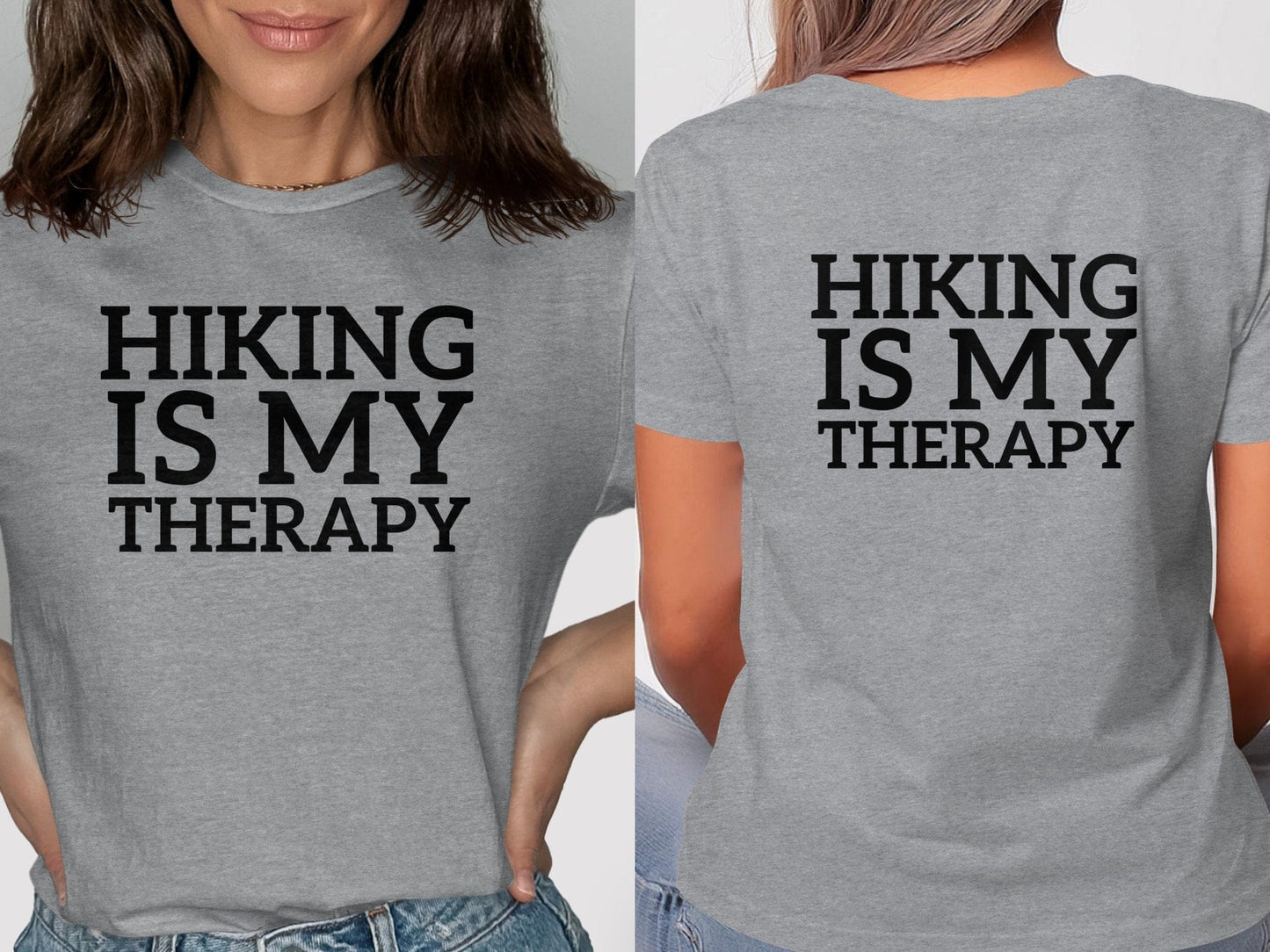 Hiking Is My Therapy T-shirt