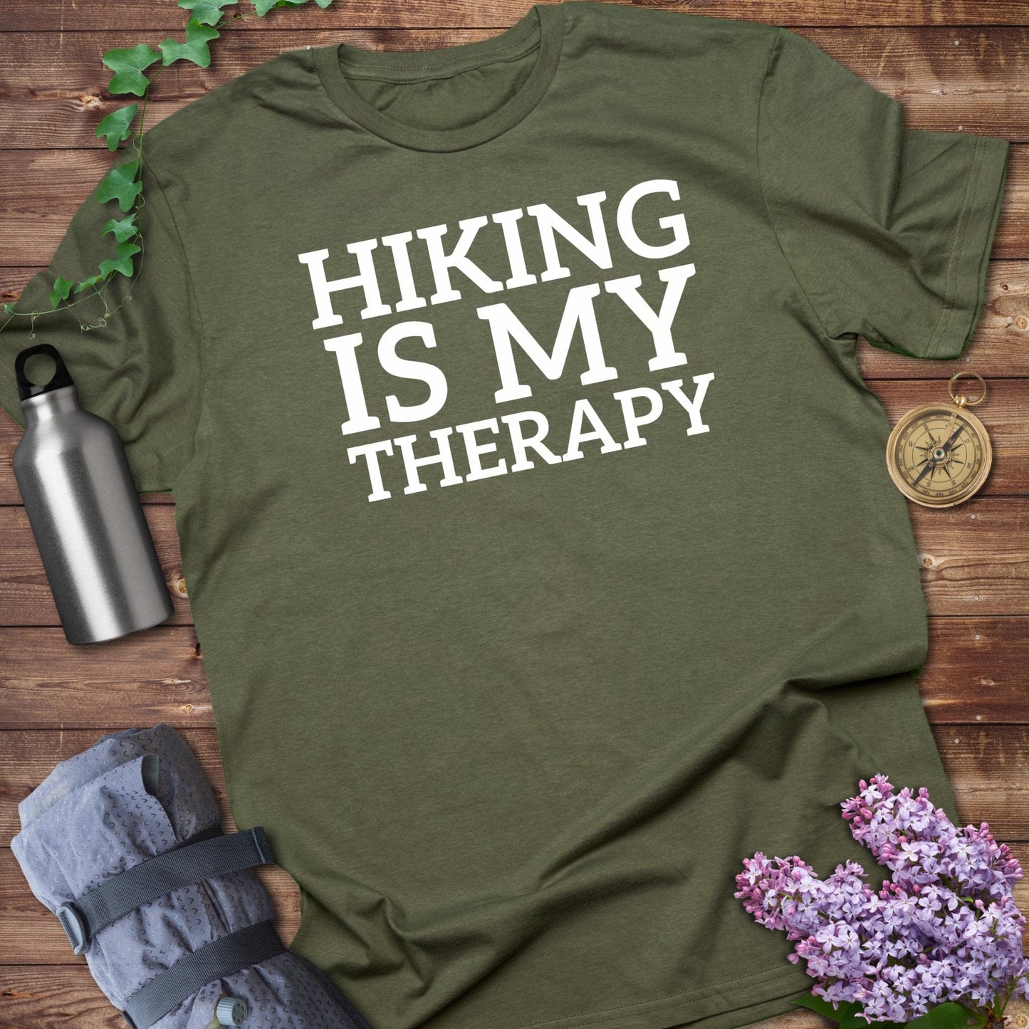 Hiking Is My Therapy T-shirt