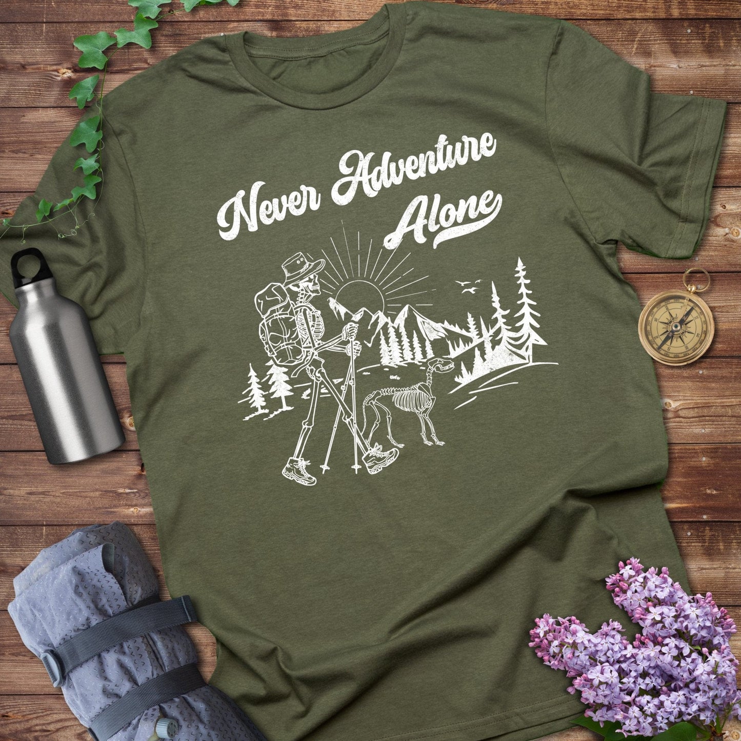 Never Adventure Alone Tee