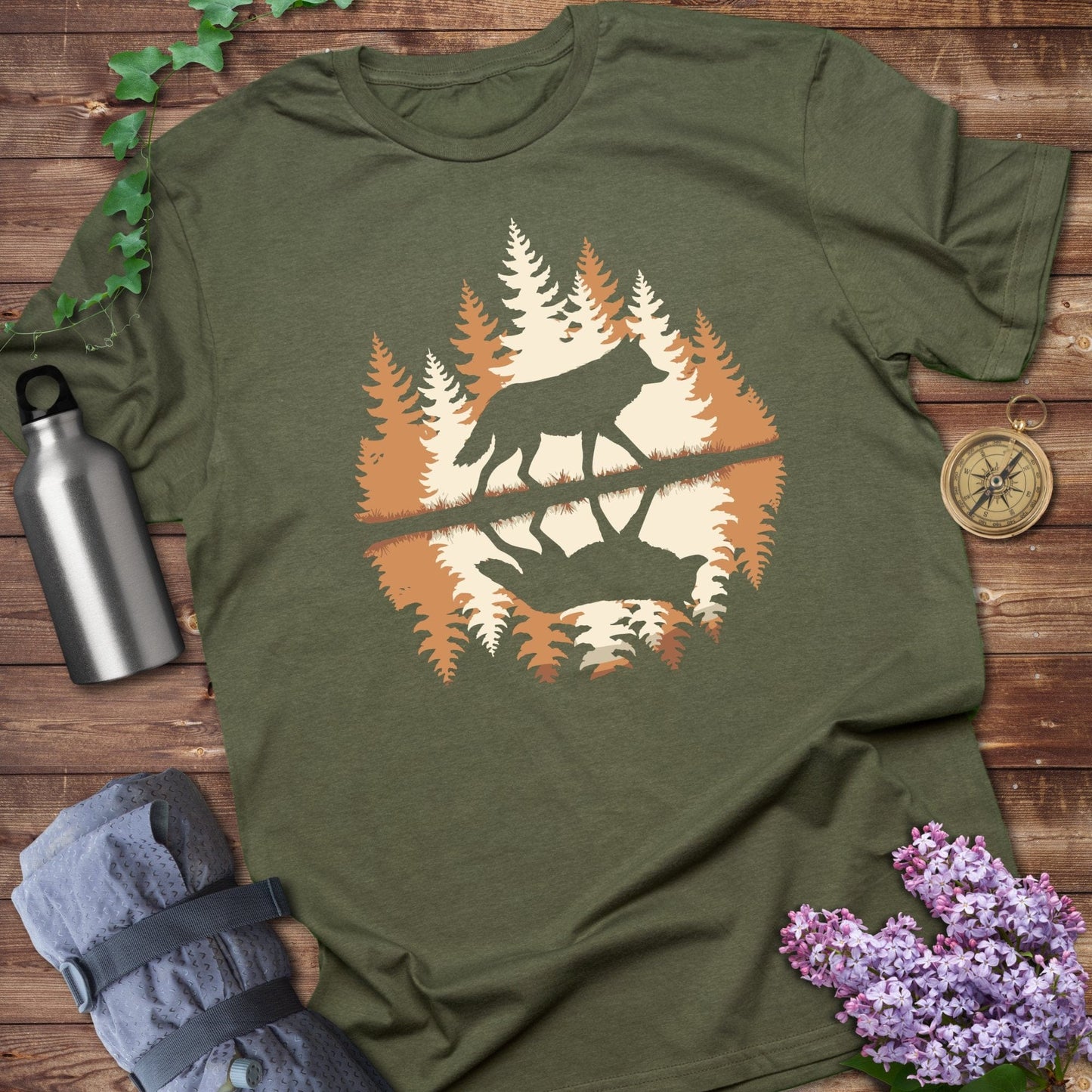 Wolf Sunset Tee