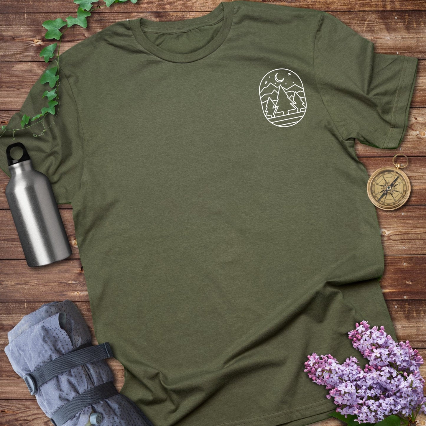 Wanderlust Line Art Tee