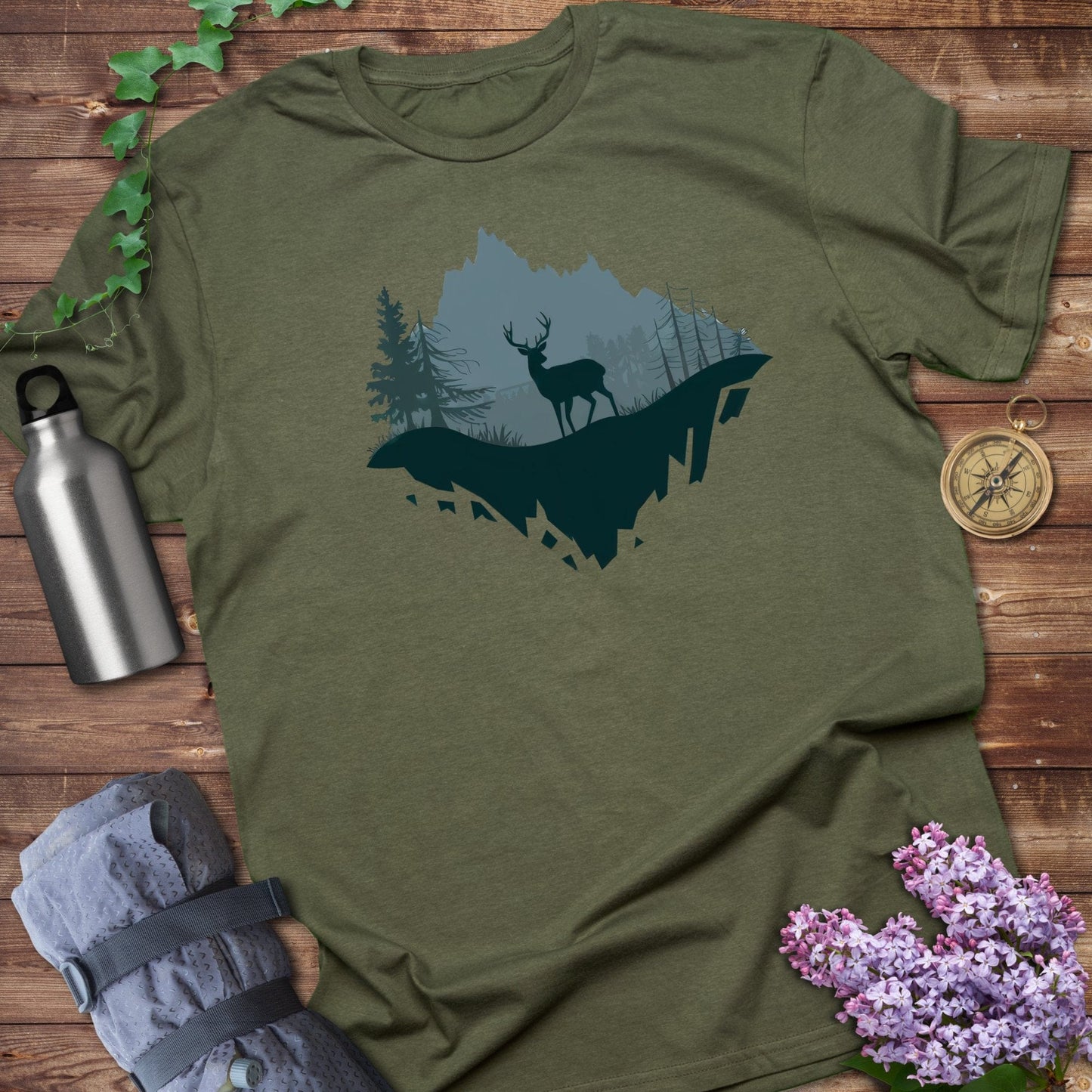 Woodland silhouette