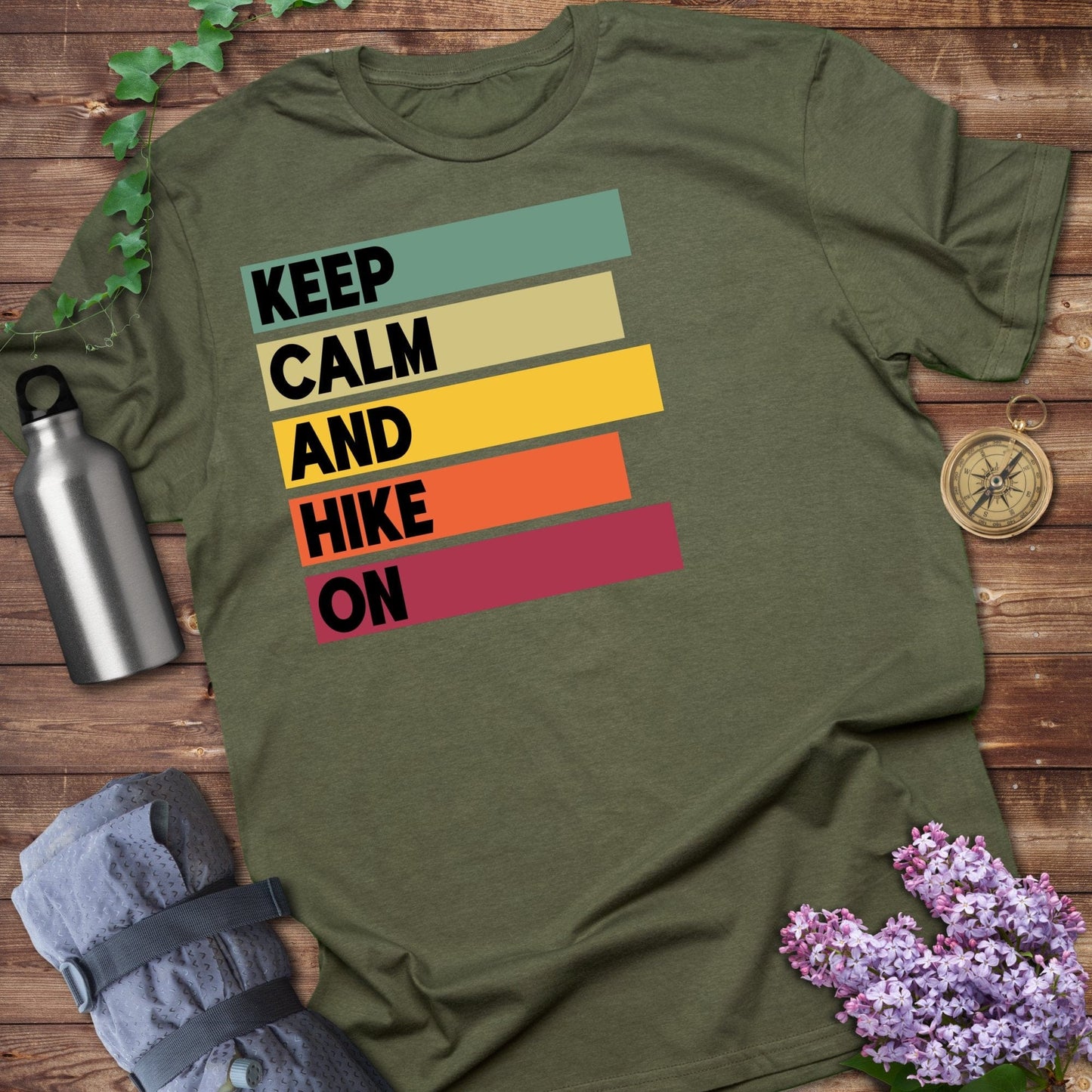 Keep Calm And Hike On Tee