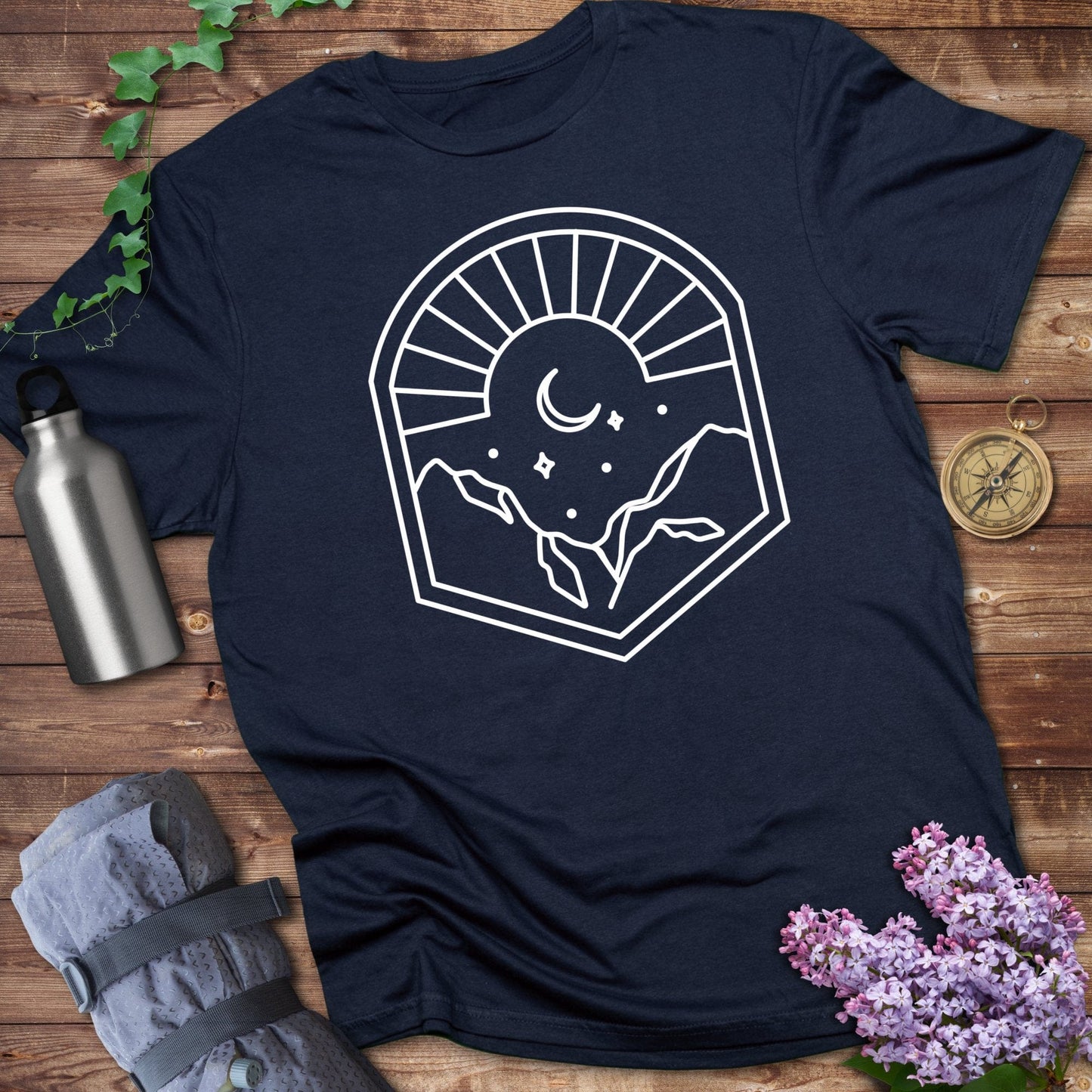 Minimalistic Wilderness NIght Tee