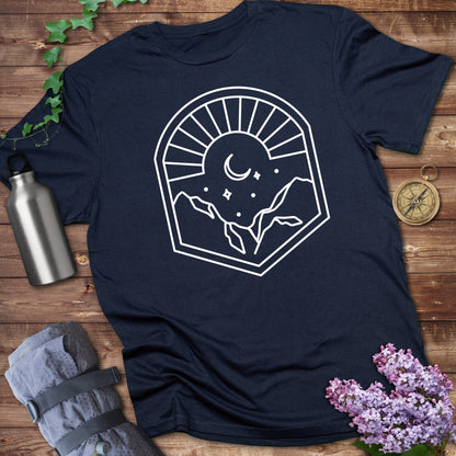Minimalistic Wilderness NIght Tee