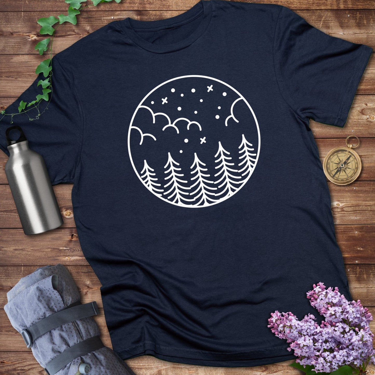 Wilderness Line Art Tee