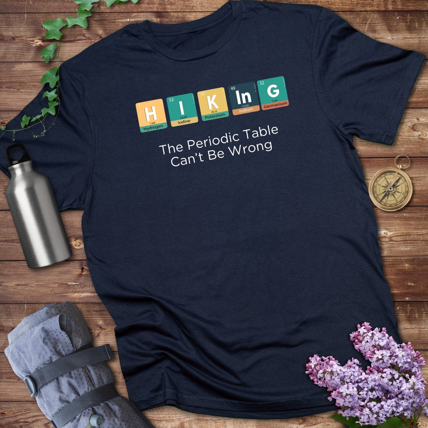 Hiking Periodic Table Tee