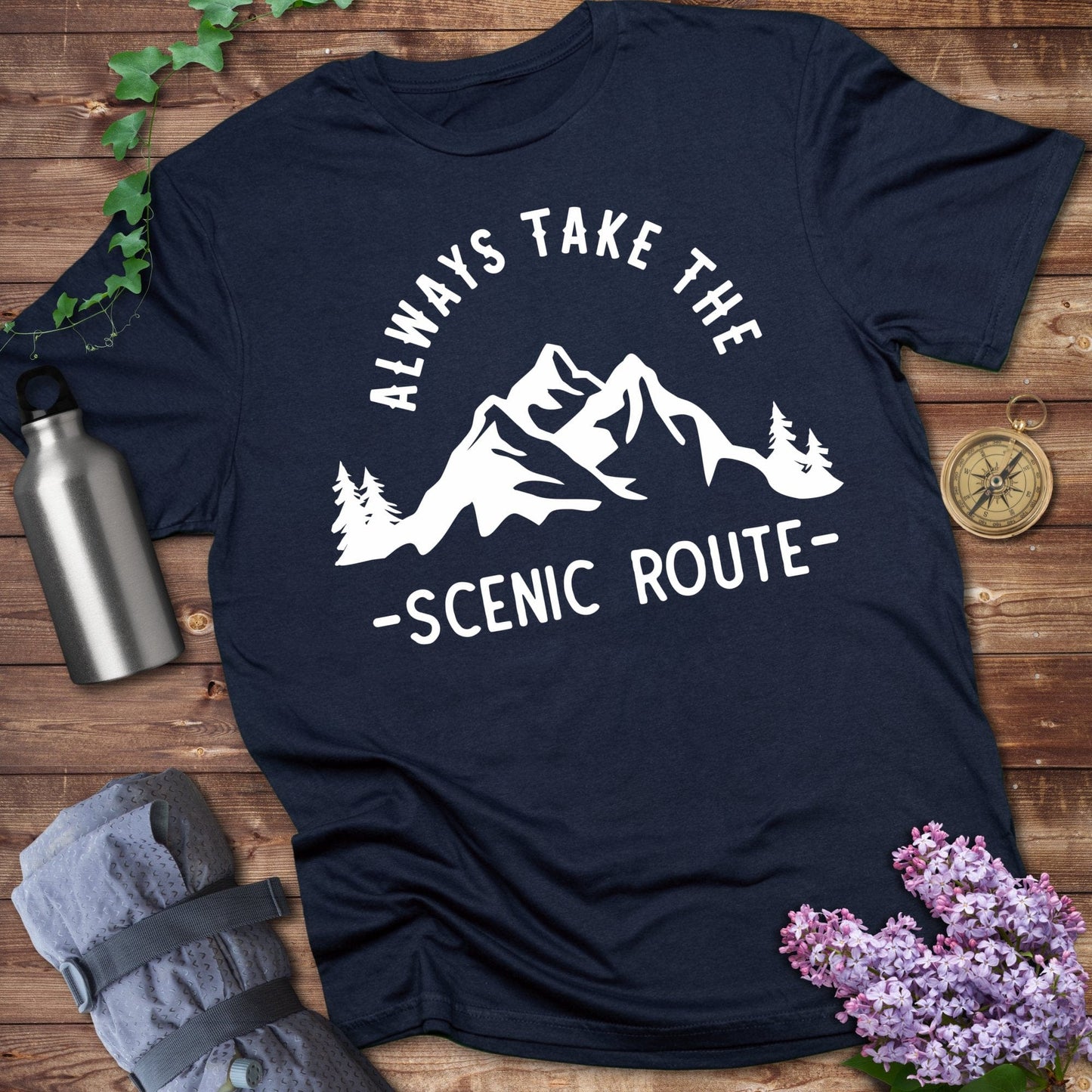Always Take The Scenic Route Tee