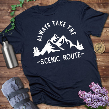 Always Take The Scenic Route Tee