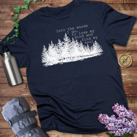 Into The Woods I Go Tee