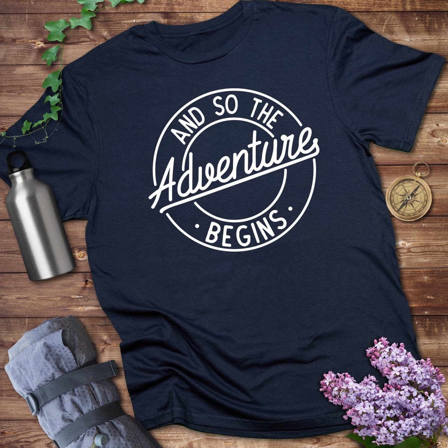 And so the adventure begins T-shirt