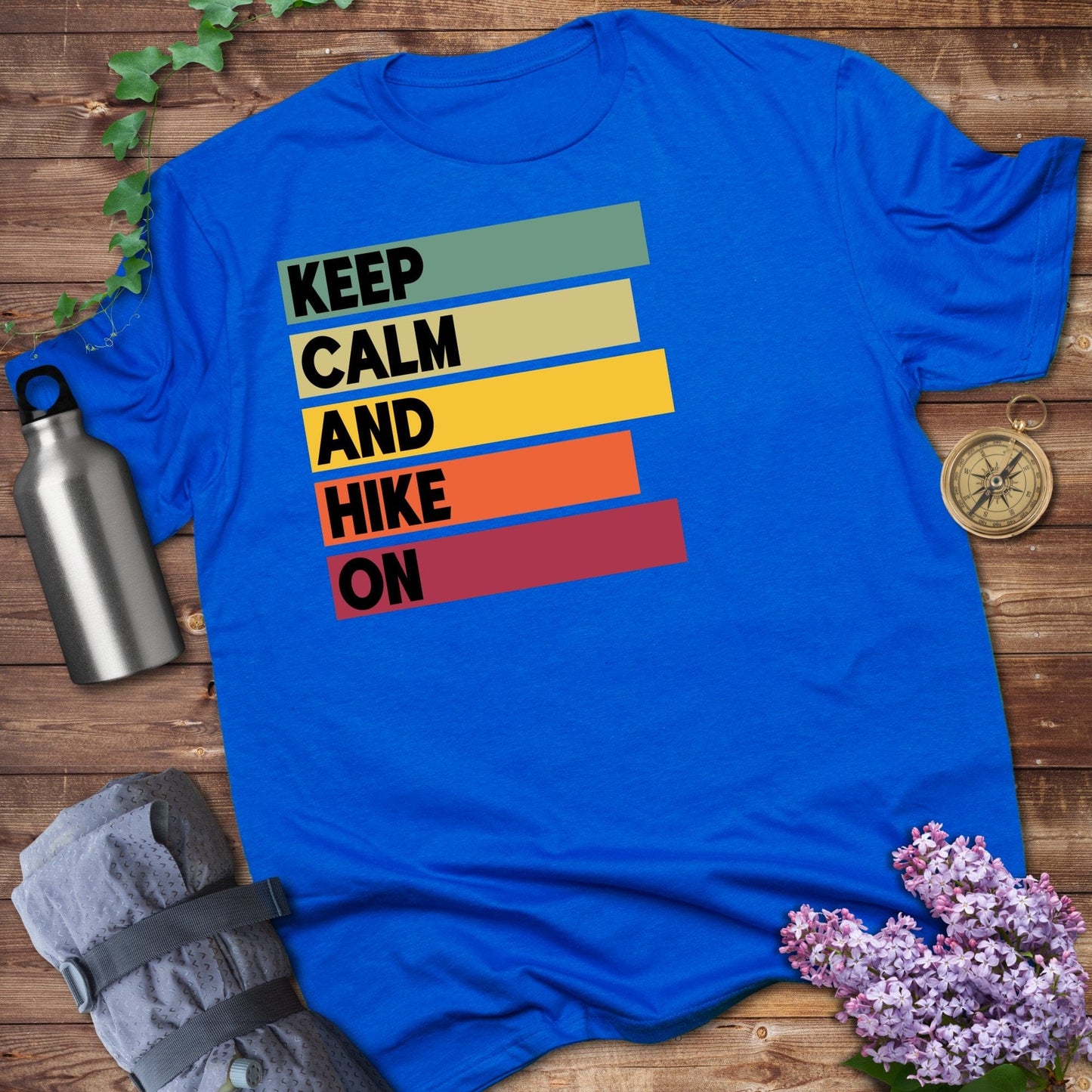 Keep Calm And Hike On Tee