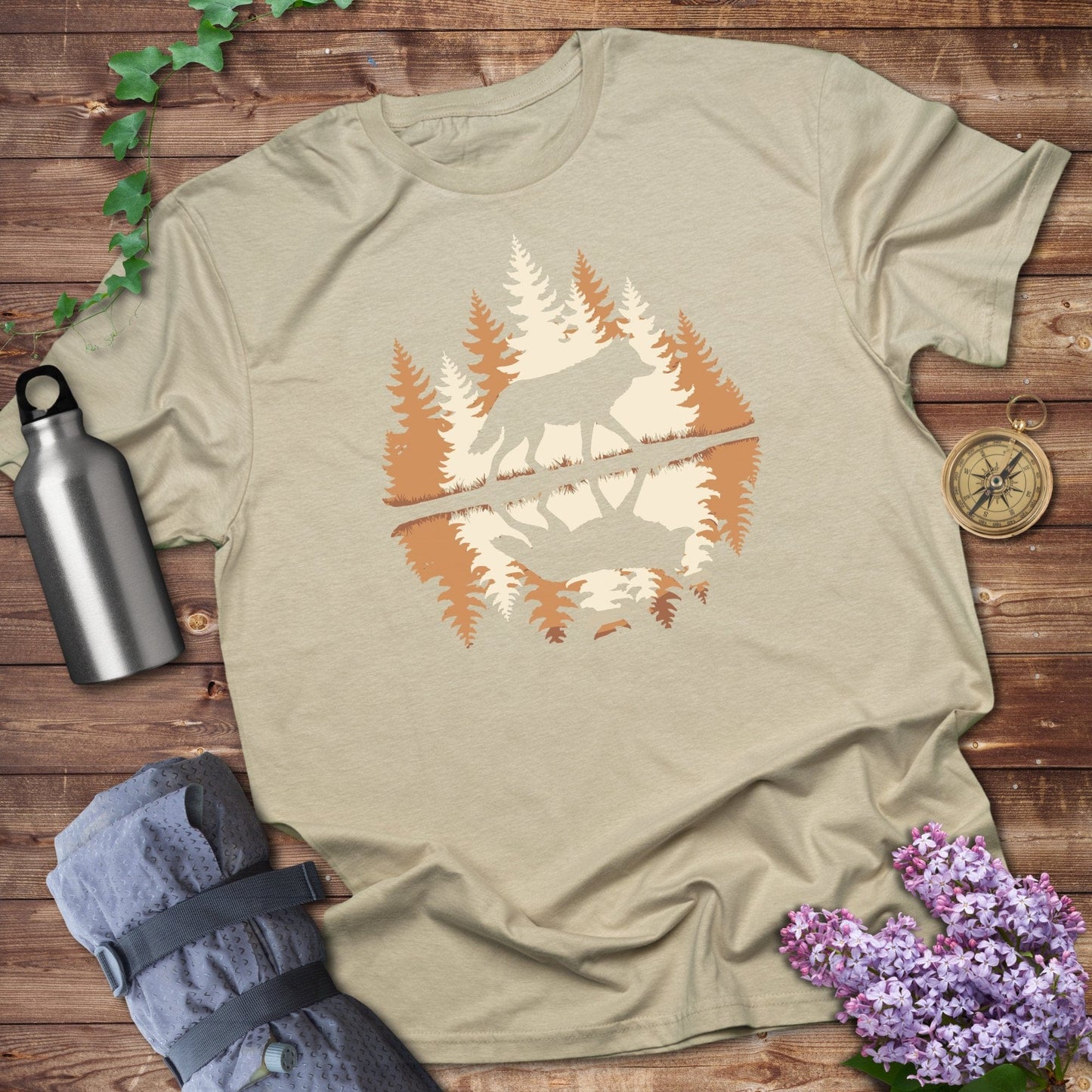 Wolf Sunset Tee