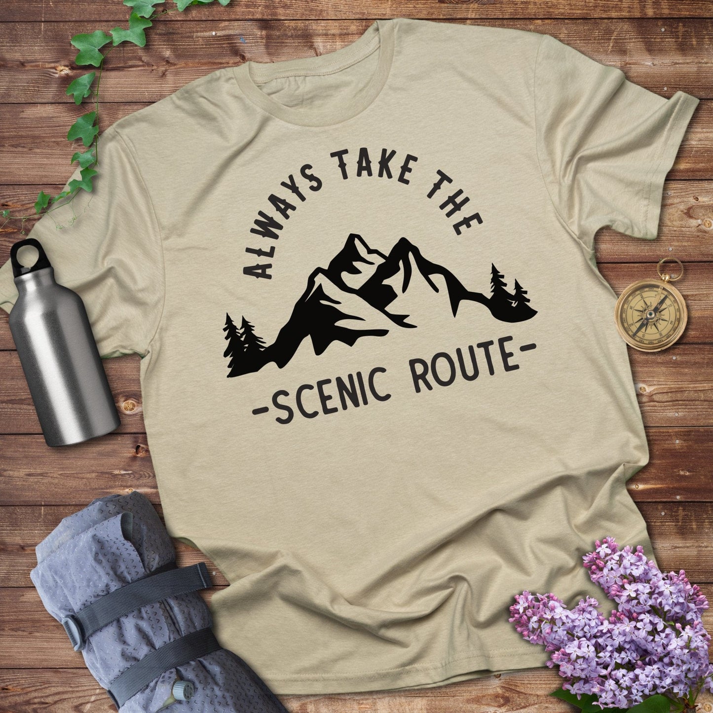 Always Take The Scenic Route Tee