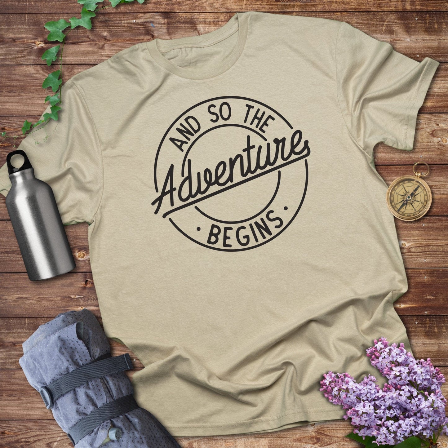And so the adventure begins T-shirt