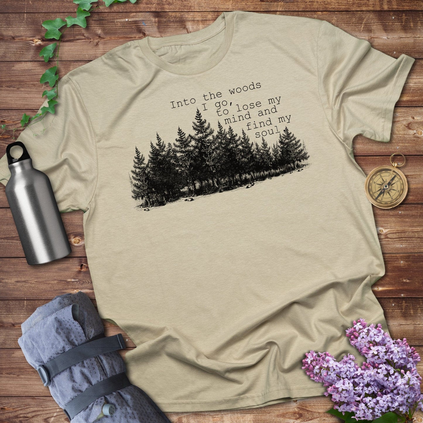 Into The Woods I Go Tee