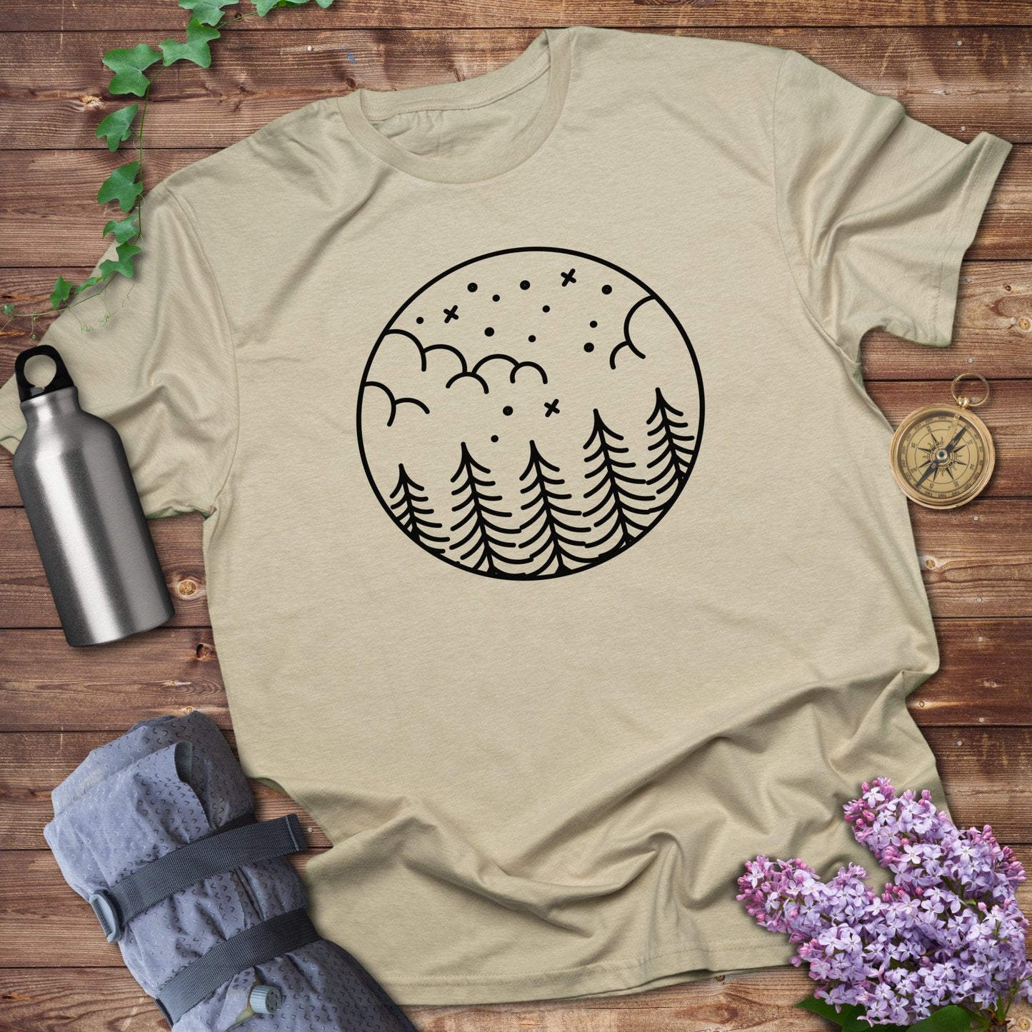 Wilderness Line Art Tee