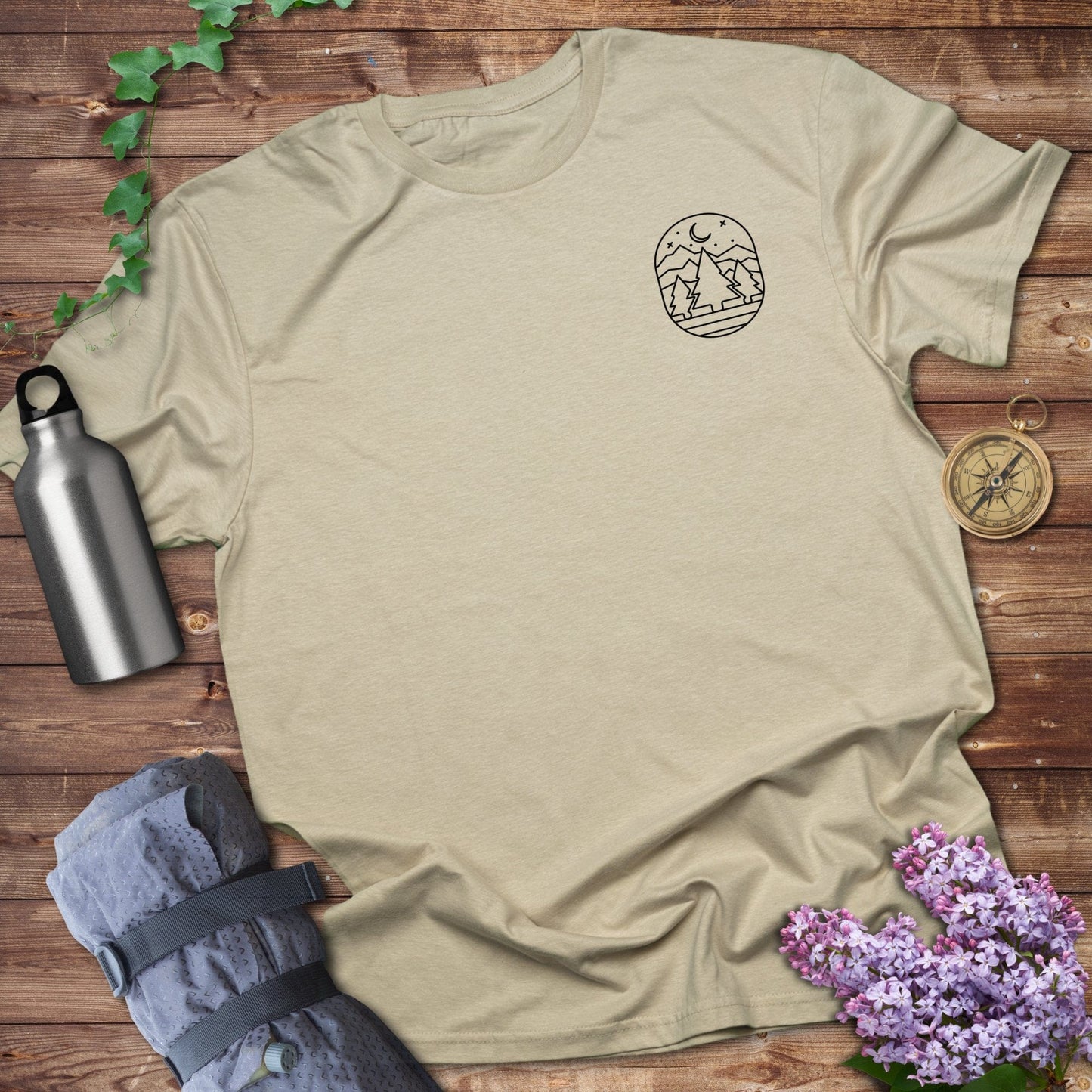 Wanderlust Line Art Tee
