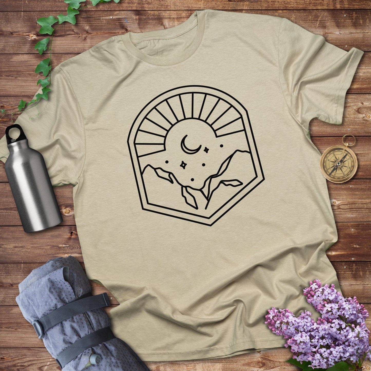 Minimalistic Wilderness NIght Tee