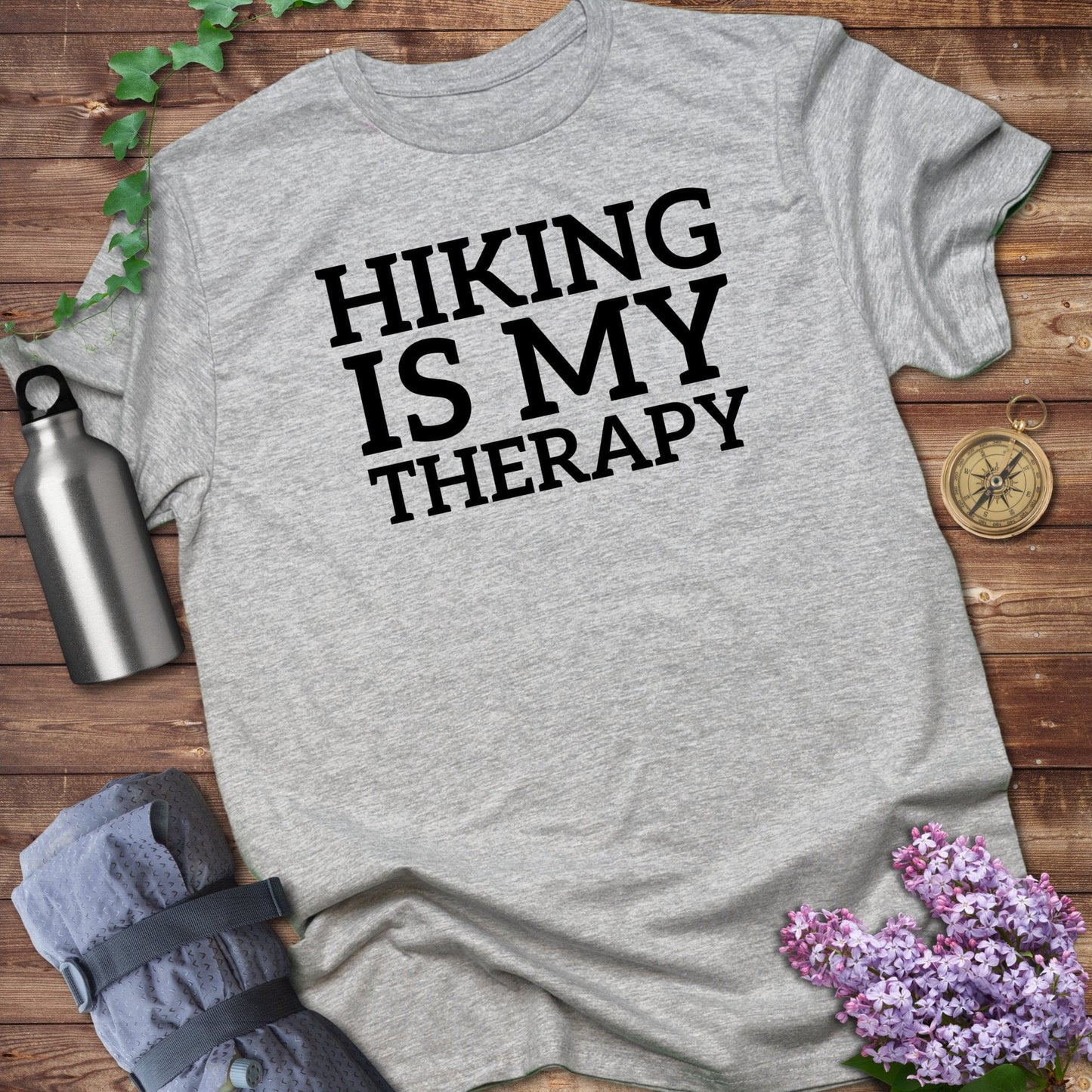 Hiking Is My Therapy T-shirt