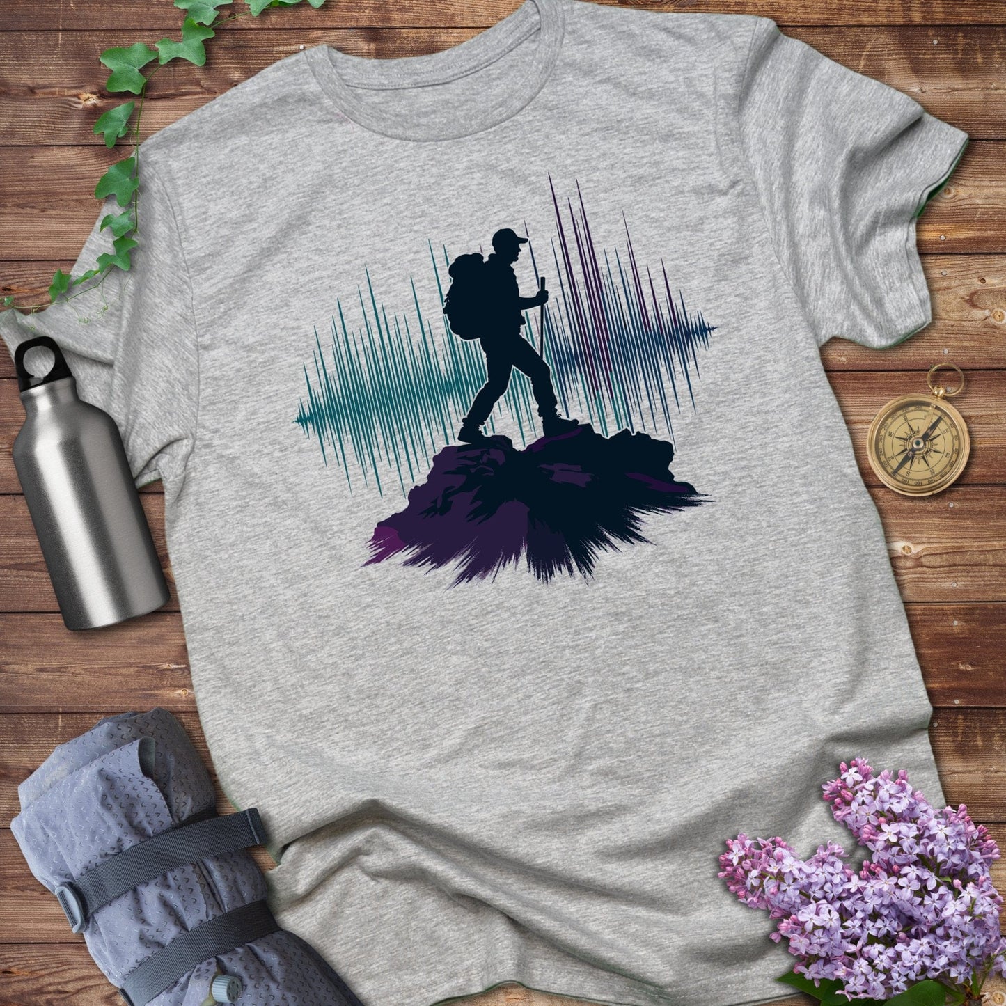 Retro Hiker Silhouette Tee