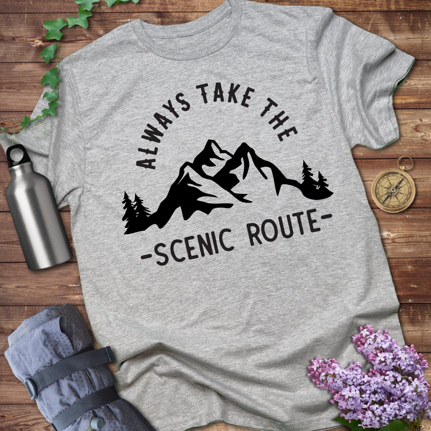 Always Take The Scenic Route Tee