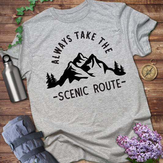 Always Take The Scenic Route Tee