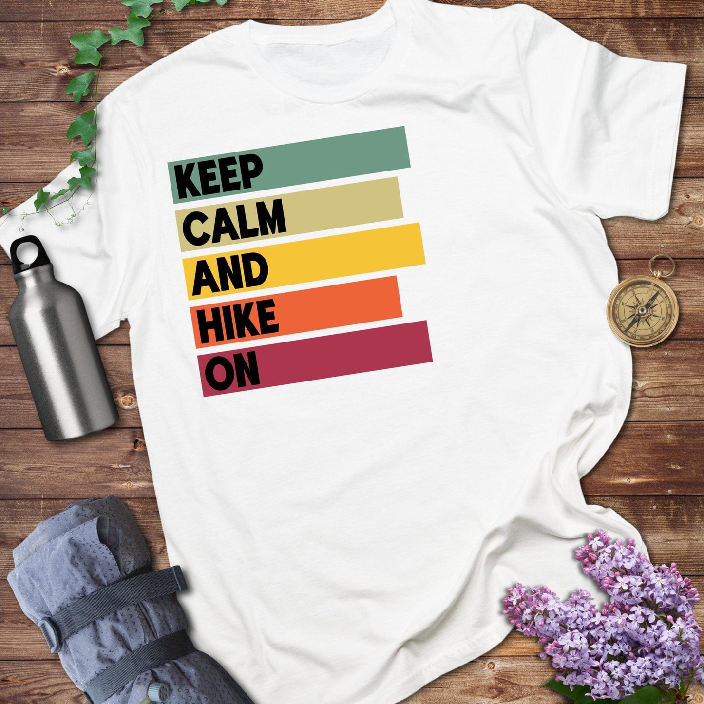Keep Calm And Hike On Tee