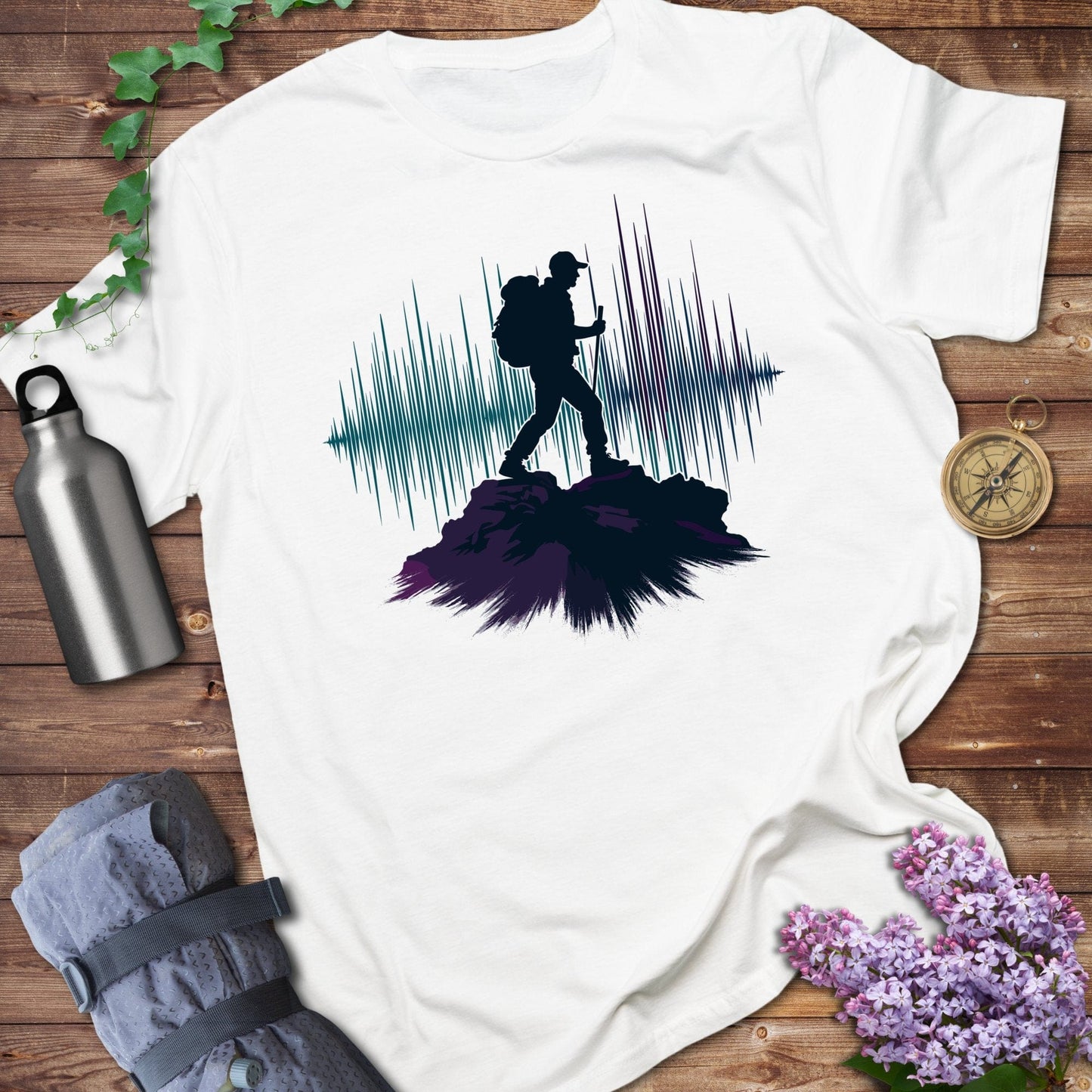 Retro Hiker Silhouette Tee
