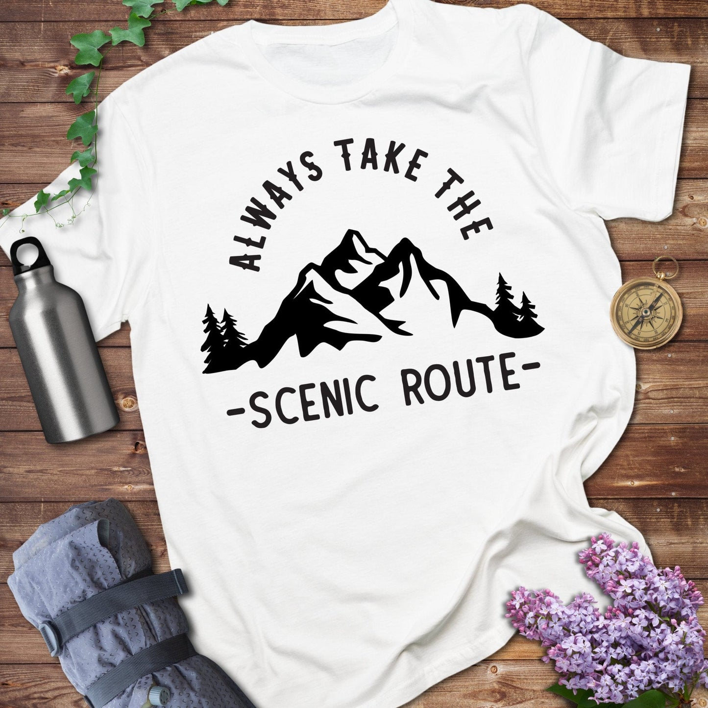 Always Take The Scenic Route Tee
