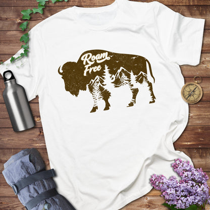 Roam Free Bison Tee